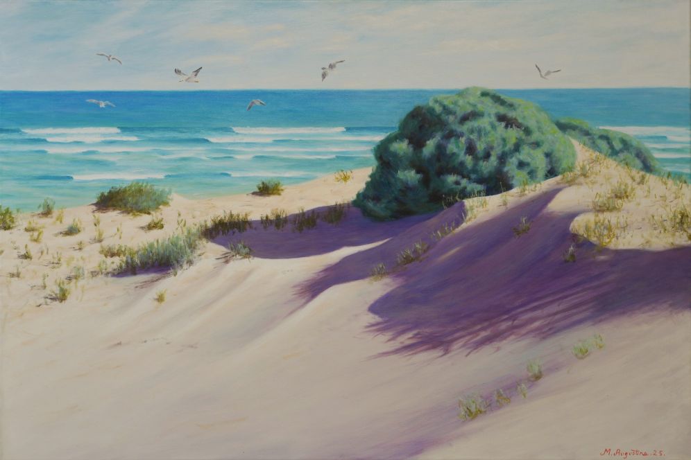 Salt bush 61x91cm $1300
